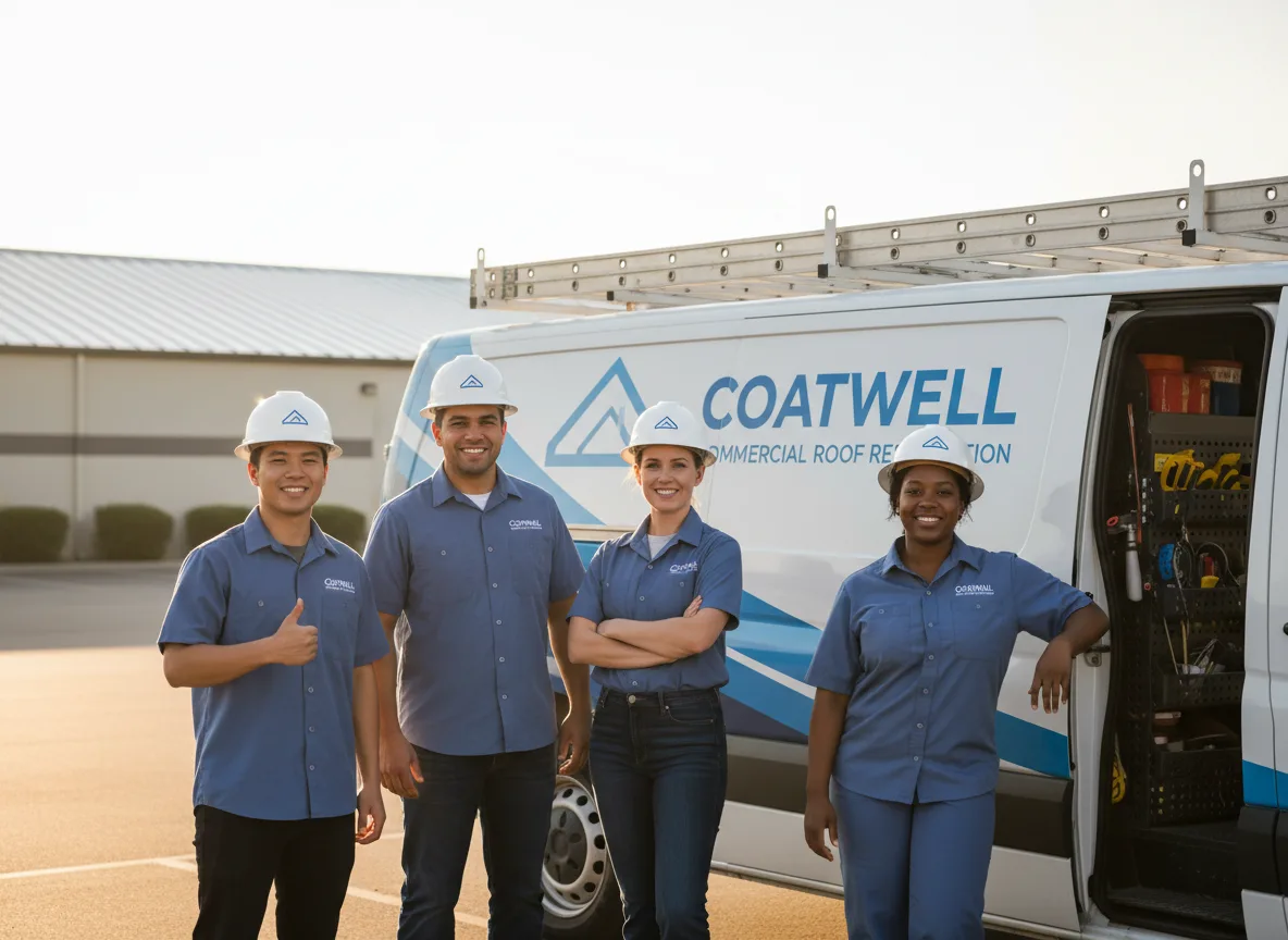 Commercial roof coating company in Dunbridge, OH
